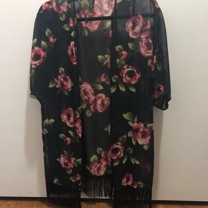FLORAL KIMONO